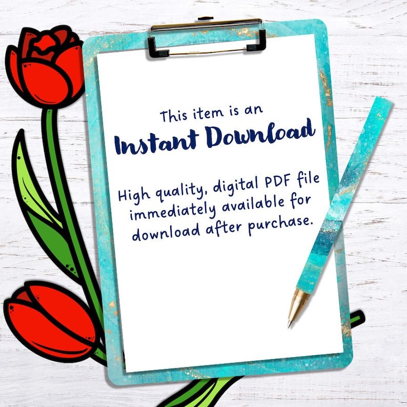 Valentine's Heart Wreath Kids Printable Craft Template, Valentines Craft, Acrostic Poem, Homeschool, Teachers Resources, Instant PDFDownload - Image 5