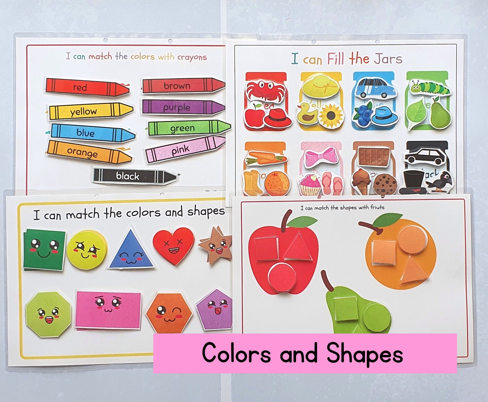 Toddler busy book, preschool curriculum, Learning Binder, Homeschool Resources, Montessori Materials, Quiet Book, Busy Binder - Image 5