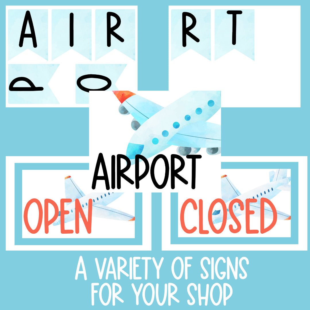 Airport Dramatic Play, Airplane Dramatic Play, Pretend Play, Classroom Dramatic Play, Preschool Dramatic Play, PreK Teacher, Preschool - Image 2