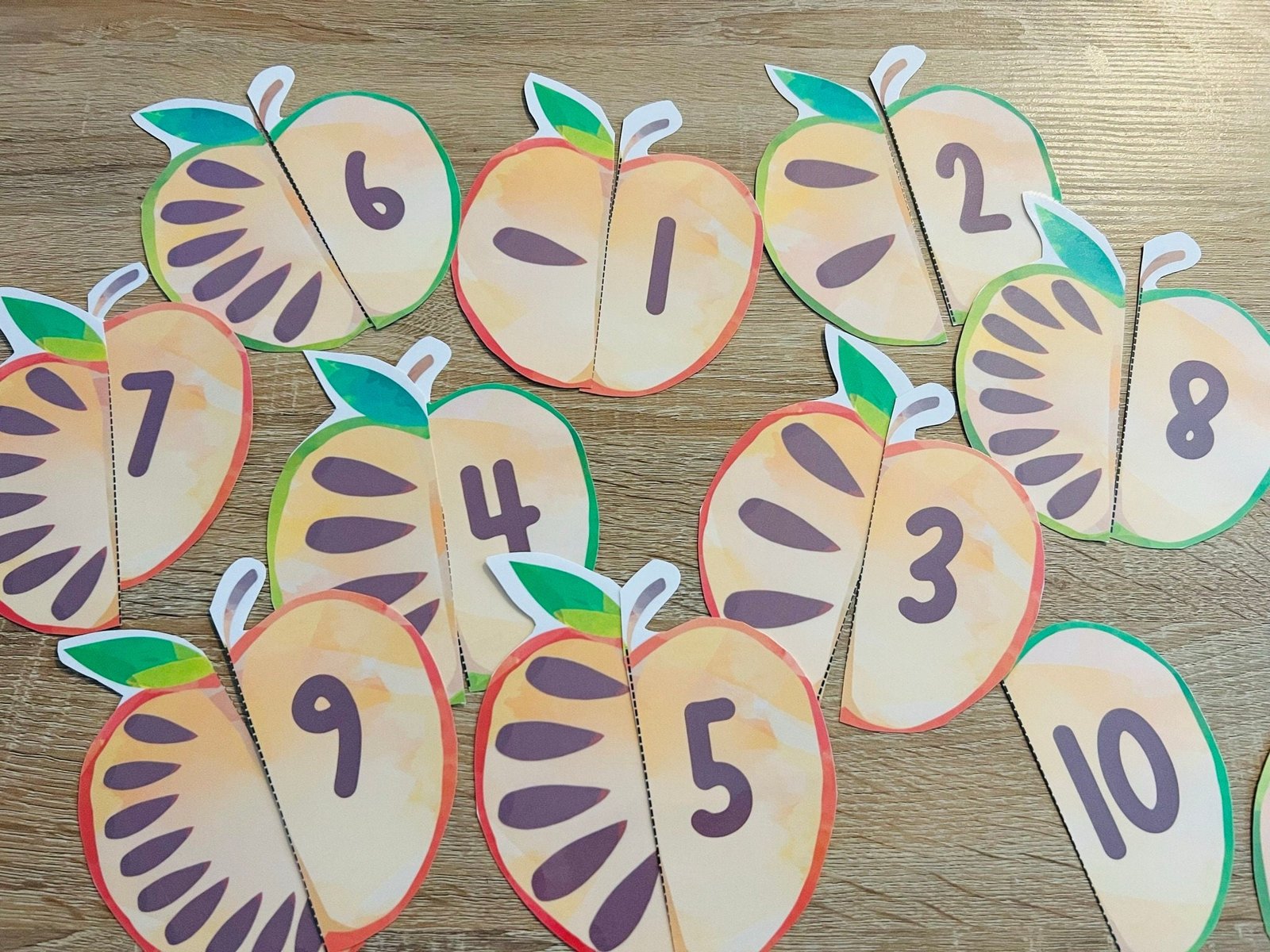 Apple Unit Study, Preschool Curriculum, Preschool Printable, Preschool Learning, Preschool Education, Montessori Materials, Homeschool - Image 5