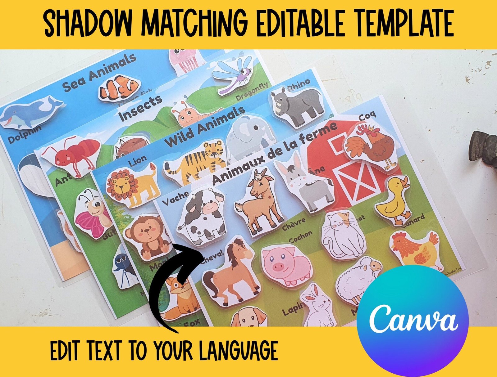 Toddler Busy Book Editable,learning binder,preschool curriculum,Busy Book Activity Worksheets,2 year old busy book,preschool busy binder - Image 5