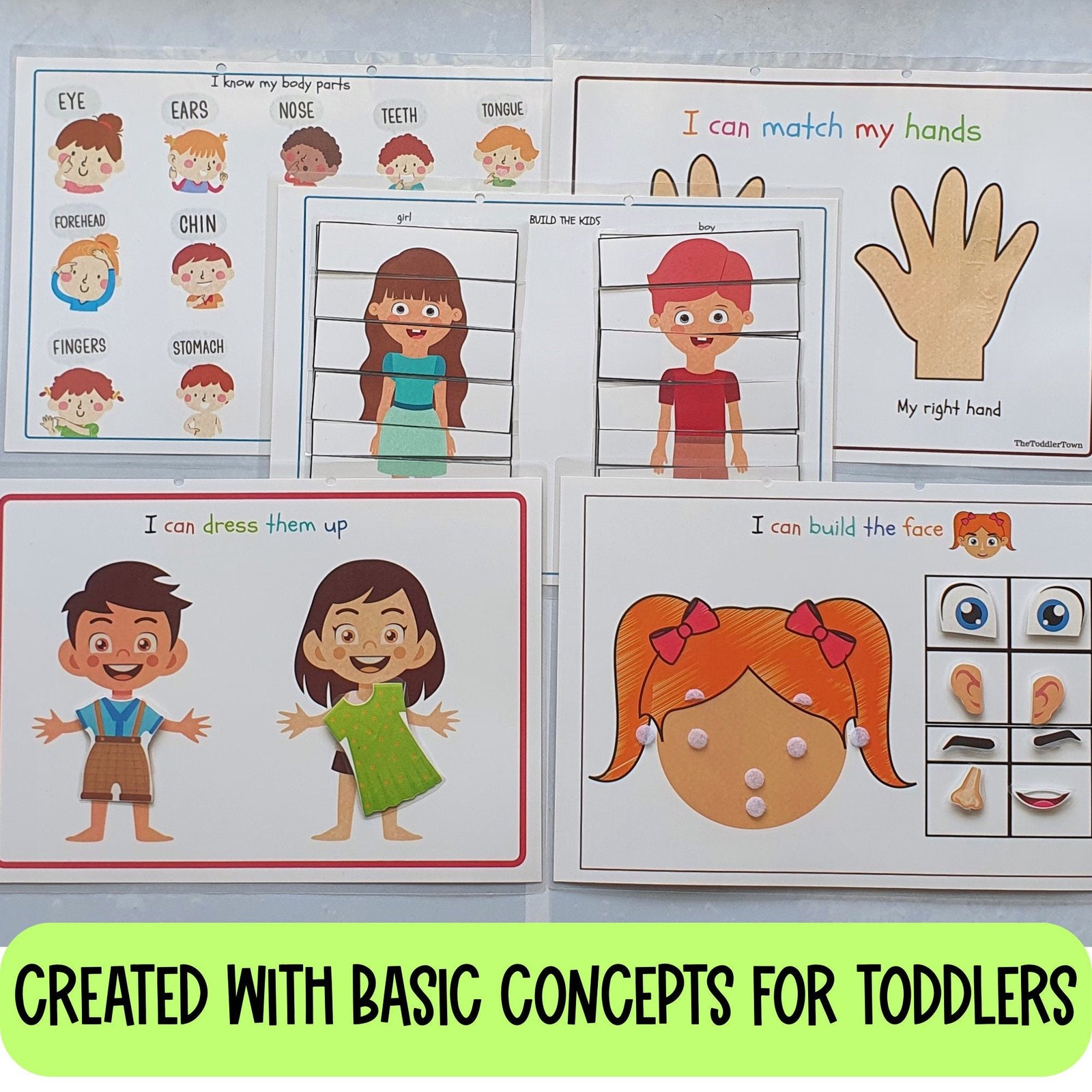 Toddler busy book, preschool curriculum, Learning Binder, Homeschool Resources, Montessori Materials, Quiet Book, Busy Binder - Image 3