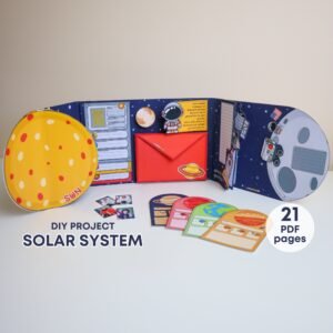 DIY Project Solar System Printable Kids Activities Homeschool Educational Materials