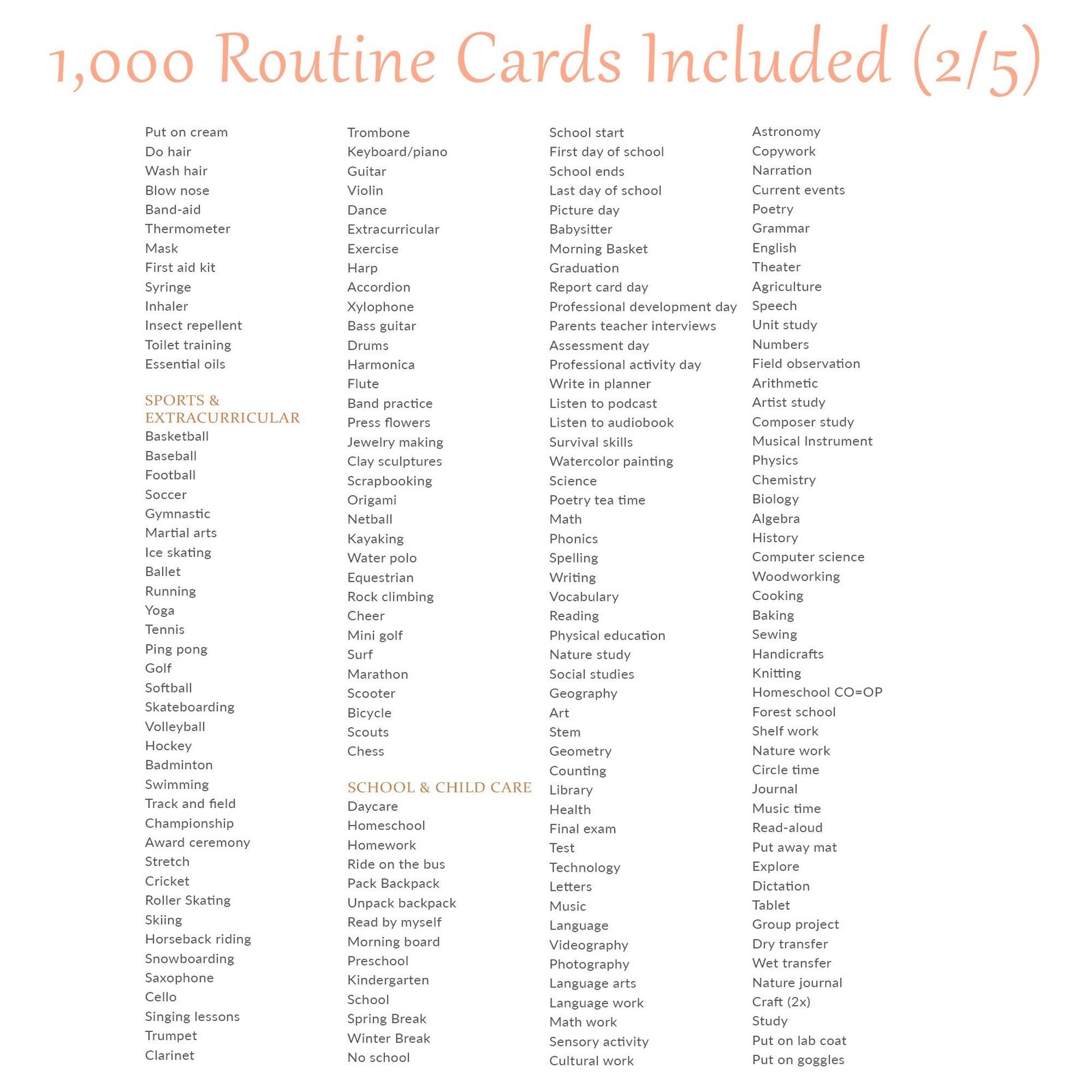 Routine Flip Chart Toddler Morning Evening Bedtime Visual Schedule Kids Daily Routine Cards Rhythm Checklist Montessori Girl Boy Editable - Image 3