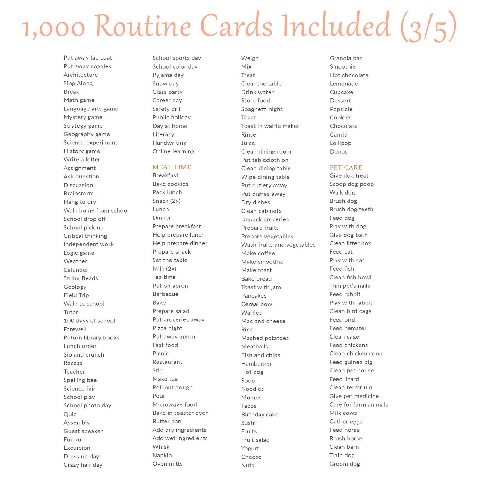 Routine Flip Chart Toddler Morning Evening Bedtime Visual Schedule Kids Daily Routine Cards Rhythm Checklist Montessori Girl Boy Editable - Image 4