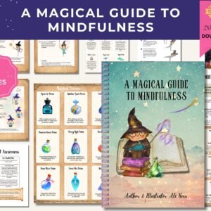 Kids Mindfulness Workbook: Yoga, Meditation, and Magical Quests (Digital Download).