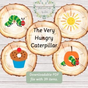 The Very Hungry Caterpillar Flashcards: Story Sequencing (PDF Flashcards)