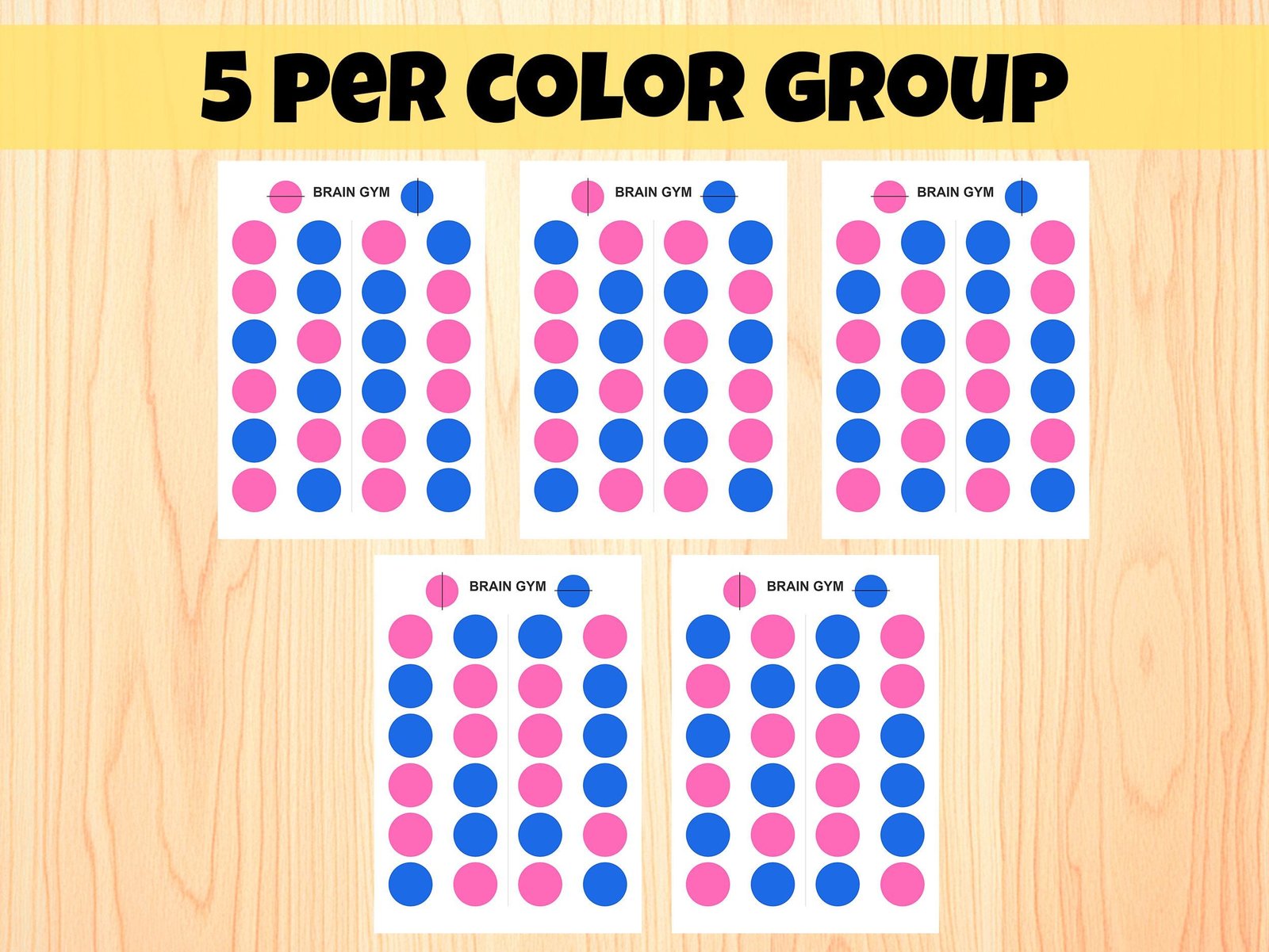 Brain Gym Exercises PDF: Kids Cognitive & Motor Skills Activity (Instant Download) - Image 4