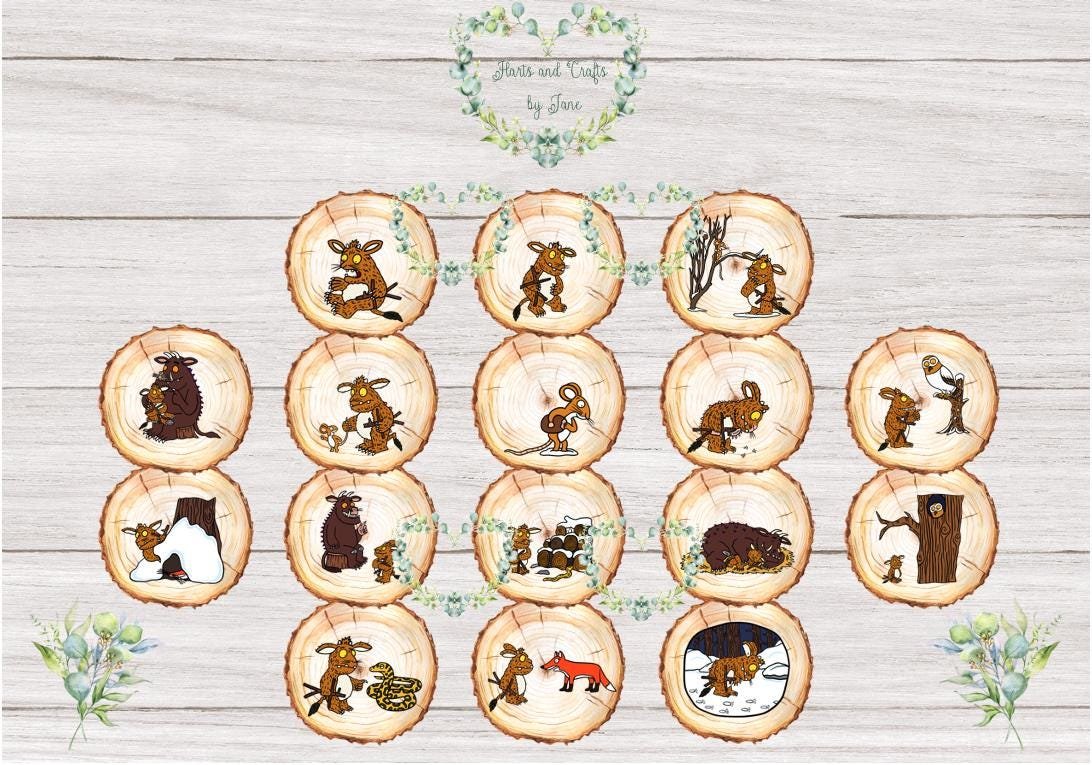 The Gruffalo's Child Story Stones: Storytelling Flash Cards (PDF Download) - Image 2