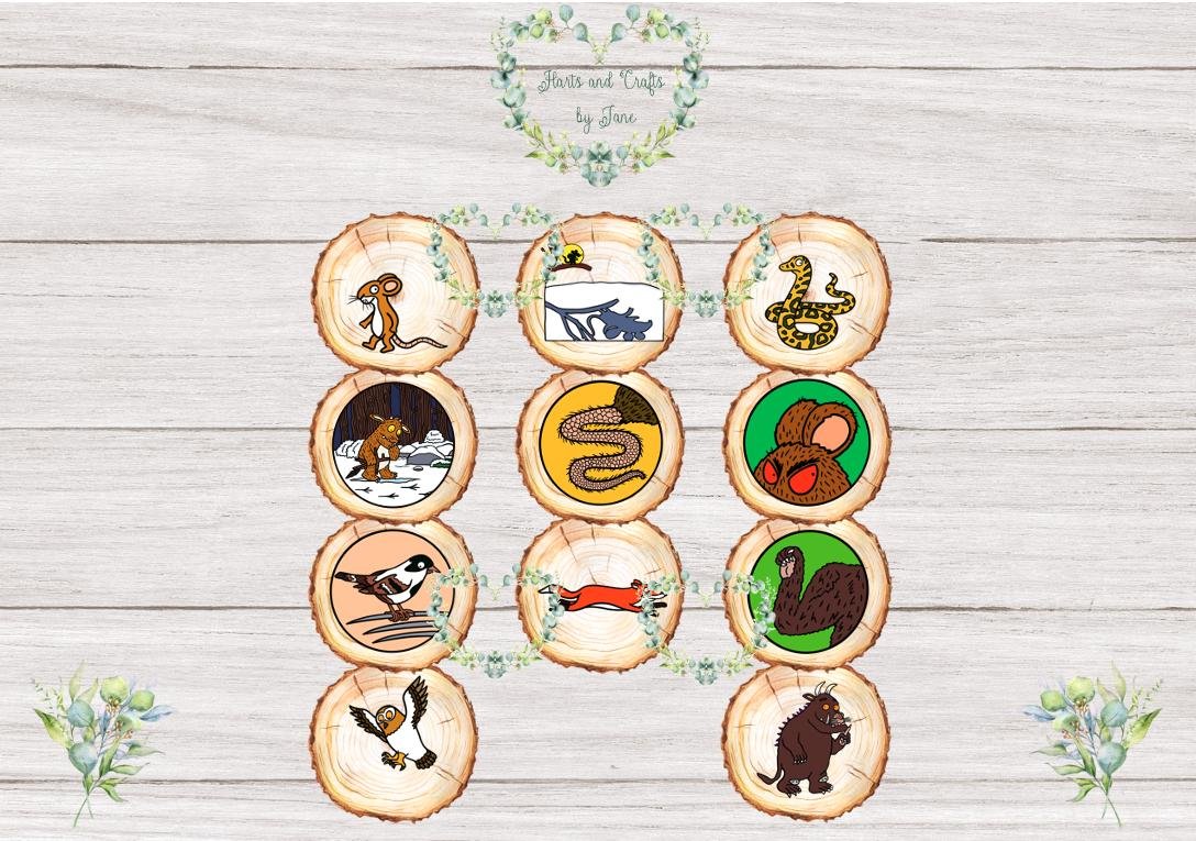 The Gruffalo's Child Story Stones: Storytelling Flash Cards (PDF Download) - Image 3