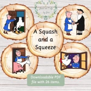 A Squash and a Squeeze Story Stones: Julia Donaldson Flash Cards (PDF Download)