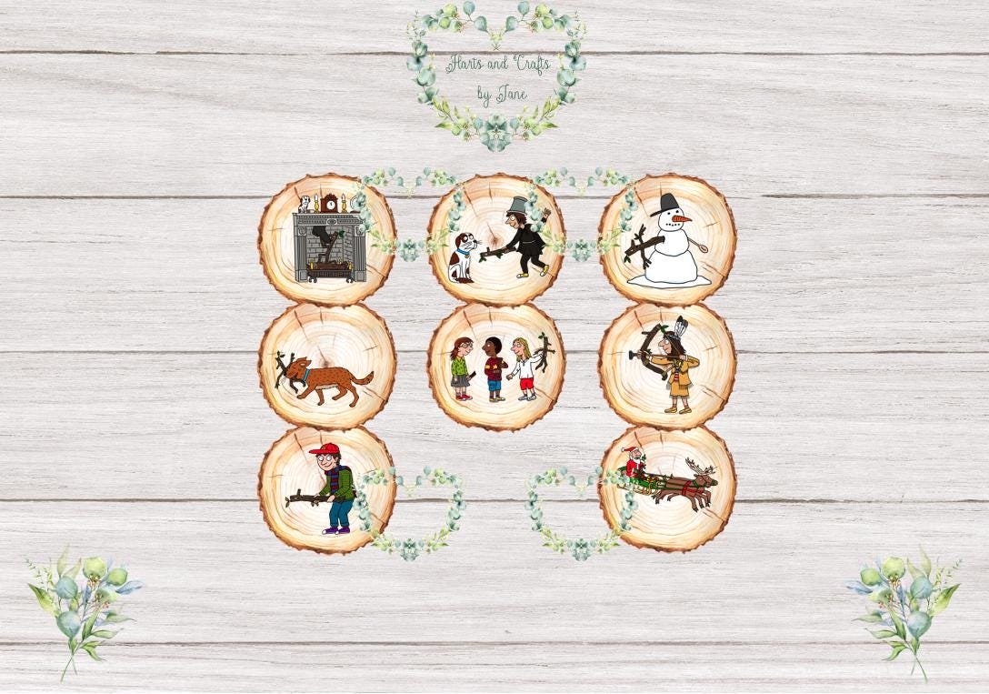 Stick Man Storytelling Flash Cards: Montessori Learning (PDF) - Image 3