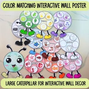 Color Matching Activity for toddler color matching preschool curriculum color sorting classroom activity preschool interactive classroom