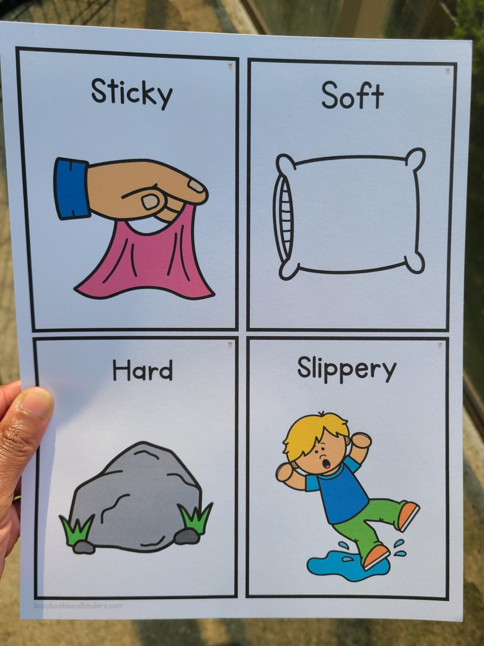 50 Adjectives Flashcards | Parts of Speech | Writing Flashcards | Word Wall | Vocabulary | Classroom Printables | Anchor Chart - Image 3