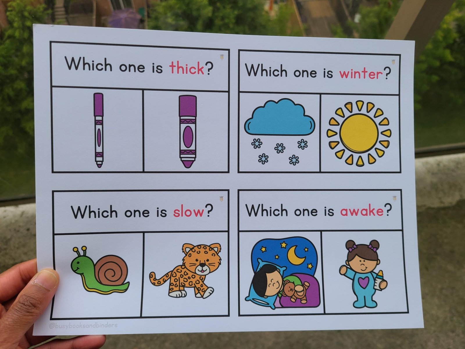24 WH Questions | Functions Task Cards | Which One | Speech Therapy | ABA | Category | Autism | Flashcards for Kids | Multiple Choice - Image 6